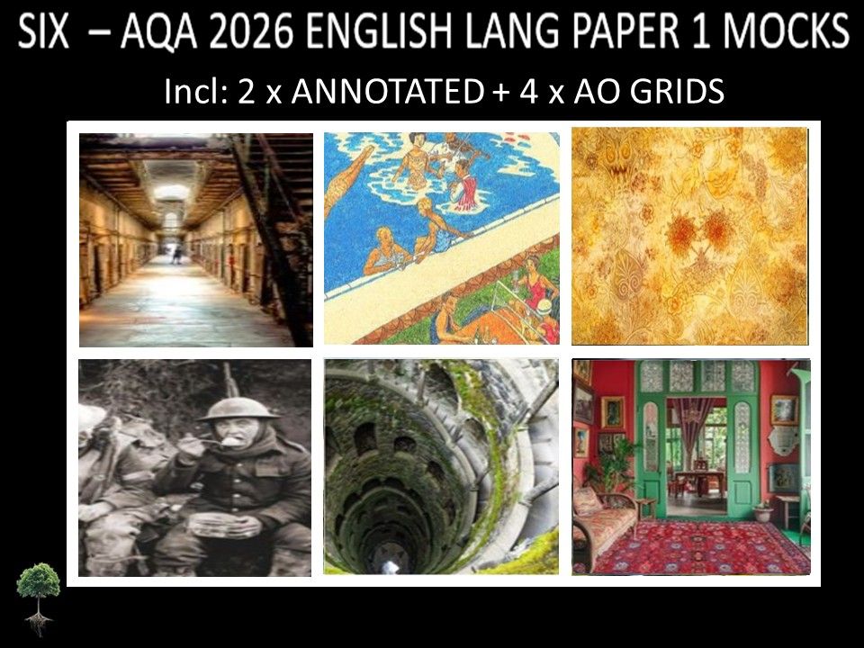 SIX - AQA PAPER 1 | 2026 FULL MOCKS | ANNOTATED | AO GRIDS