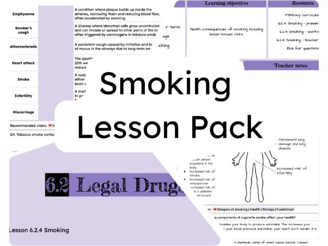 6.2.4 Smoking Lesson Pack