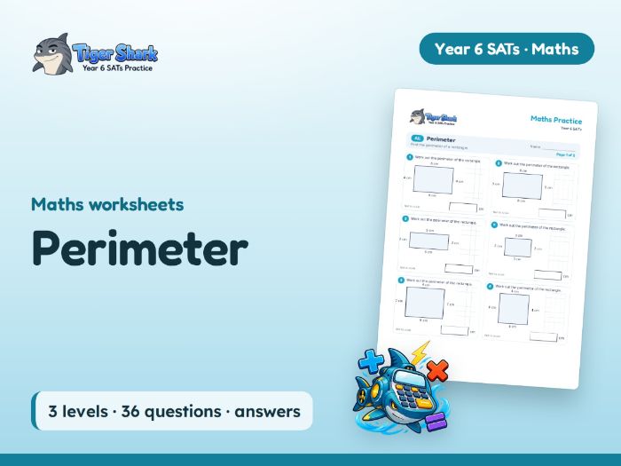 Perimeter Worksheets: Rectilinear Shapes