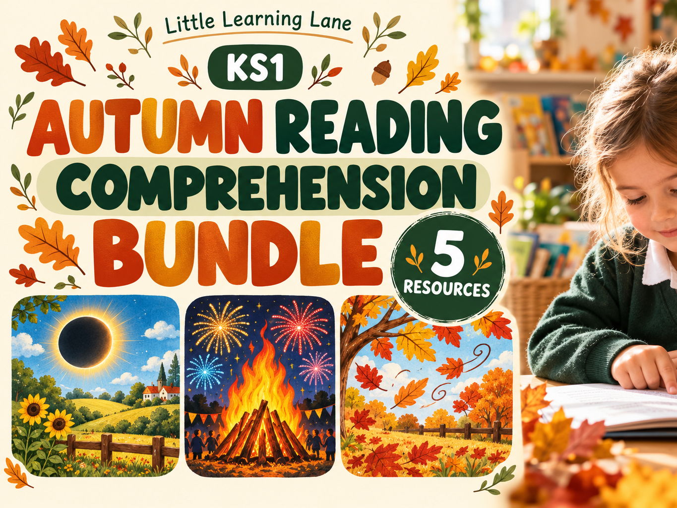 KS1 Reading Comprehension Pack