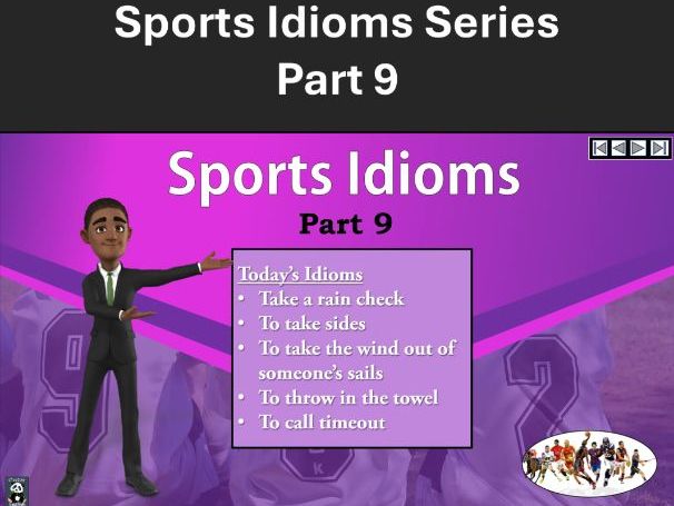Advanced ESL: Sports Idioms Part 9