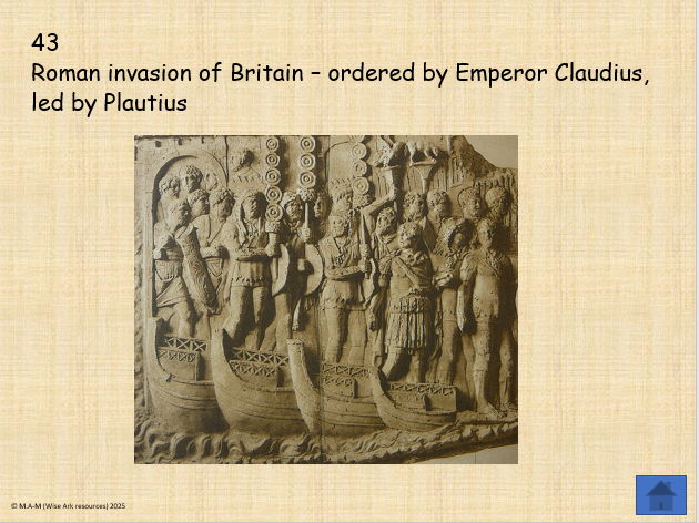Roman Britain : Developing chronological awareness- Power point