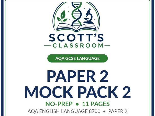 AQA GCSE English Language Paper 2 Mock