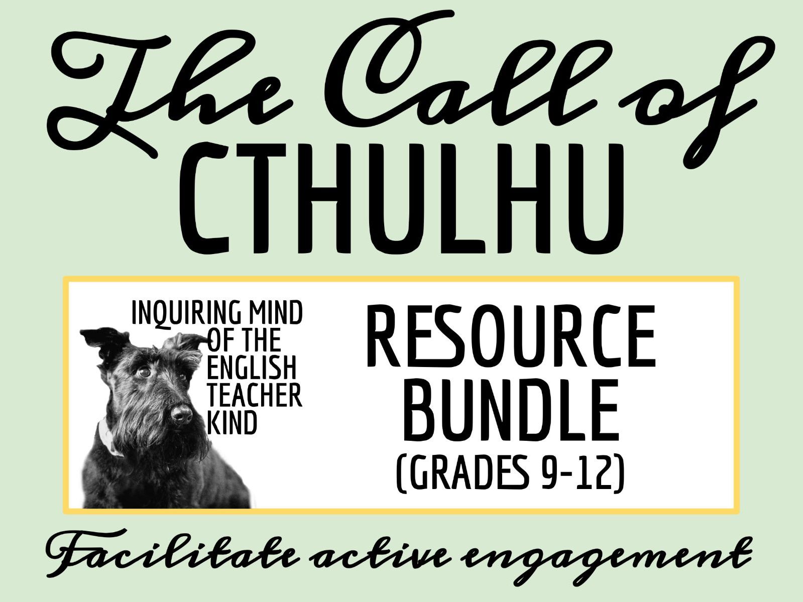 "The Call of Cthulhu" by H.P. Lovecraft Quizzes, Analysis Worksheets, and Vocabulary Games