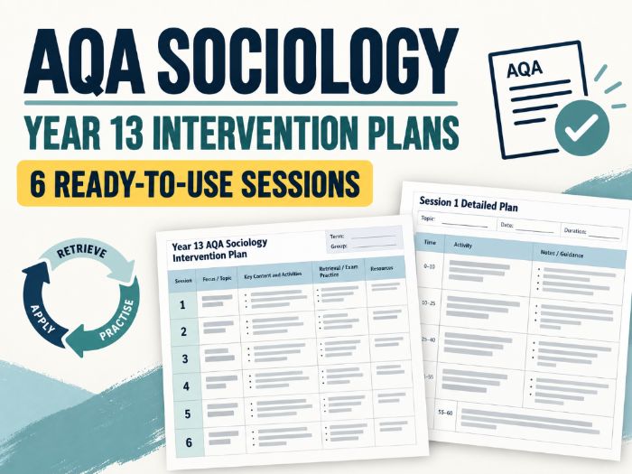 AQA Sociology Year 13 Revision Sessions