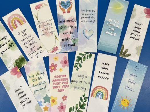 Quote bookmarks for KS2
