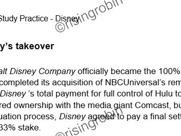 GCSE Business exam-style case study