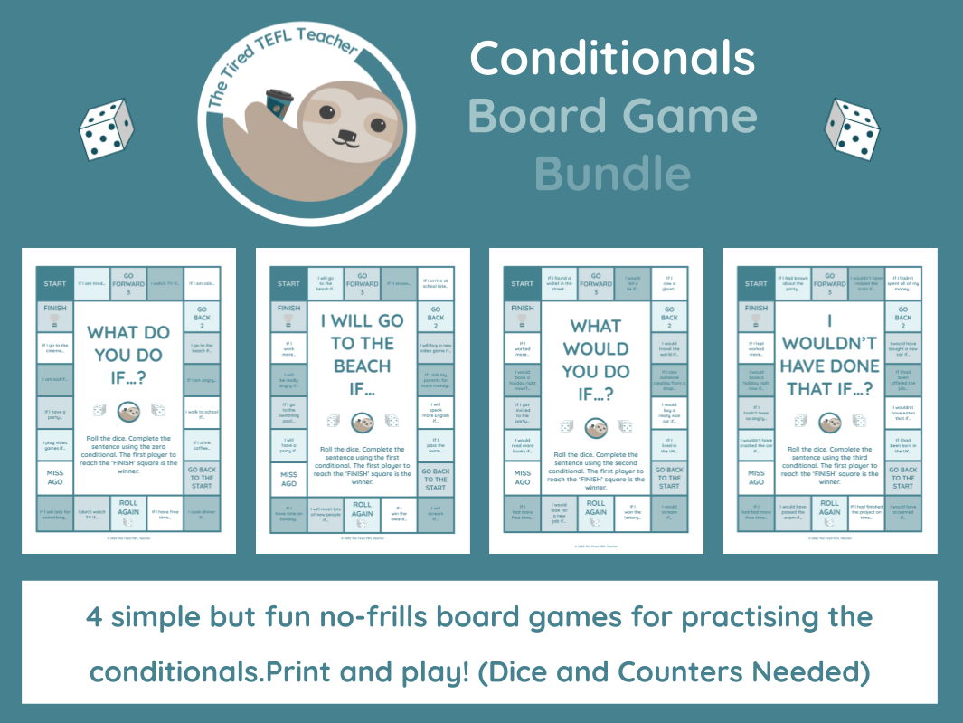 ESL 4 Conditionals Board Games