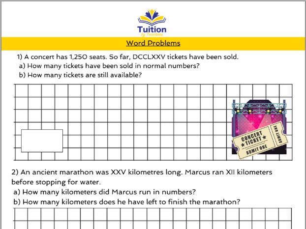 2. 11+ Maths - Roman Numerals to 1,000