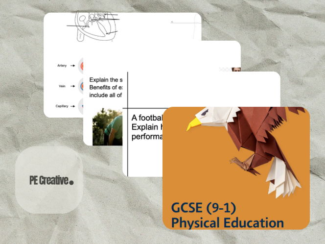 GCSE PE Edexcel Cardiovascular System Topic on page Revision