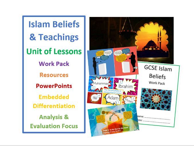 GCSE Islam Beliefs and Teachings - Socially Distanced Unit