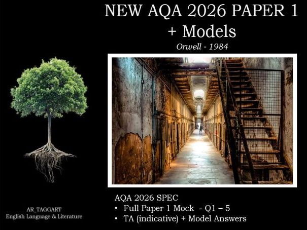 ORWELL- PAPER 1 | 2026 FULL MOCK | MODELS