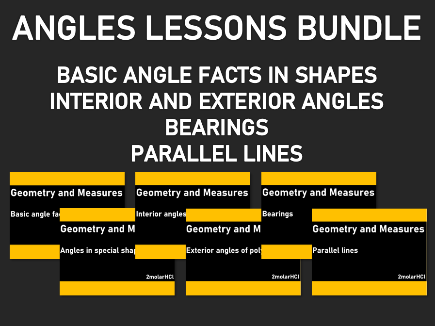 Secondary angles resources