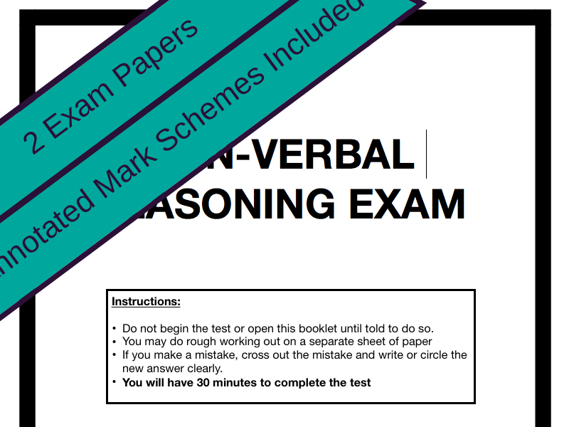 Verbal & Non-Verbal Reasoning Exam Papers