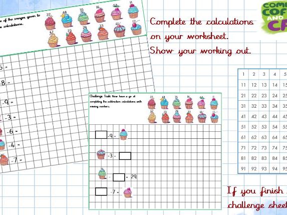 Macmillan Coffee Morning Maths Lesson Y3 - Subtraction