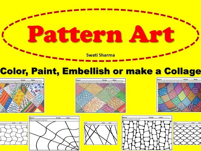 Art Project Pattern Art, Coloring Pages