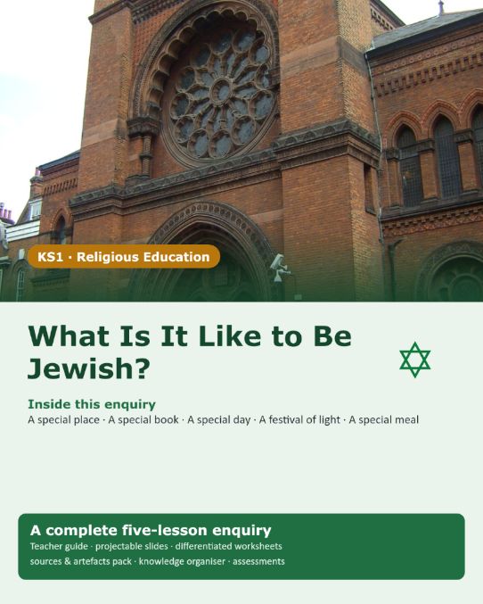 What Is It Like to Be Jewish | KS1 RE Unit