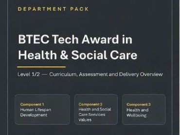 Editable Course Plan, Assessments & Progress Tracker: BTEC Tech Award