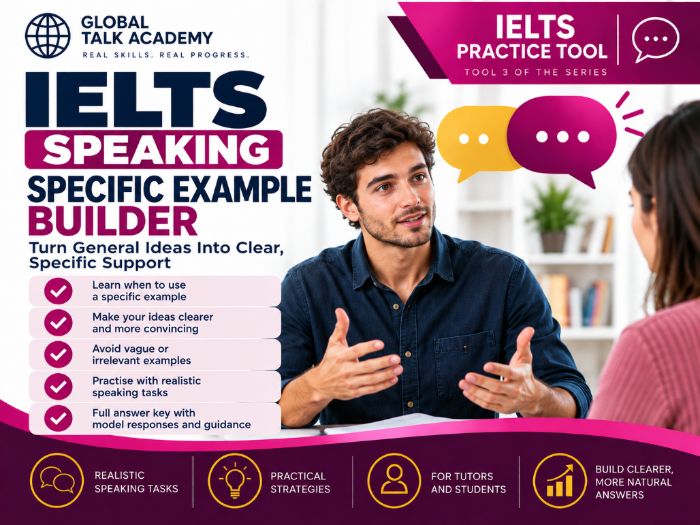 IELTS Speaking Specific Example Builder Worksheet
