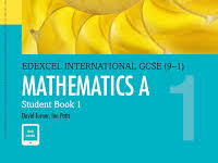 Edexcel mathematics A International GCSE 9-1 unit test 1 to 5 (book 1) latest spec