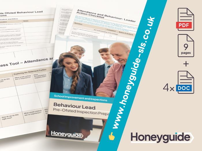 Behaviour Lead Ofsted Inspection Preparation Bundle