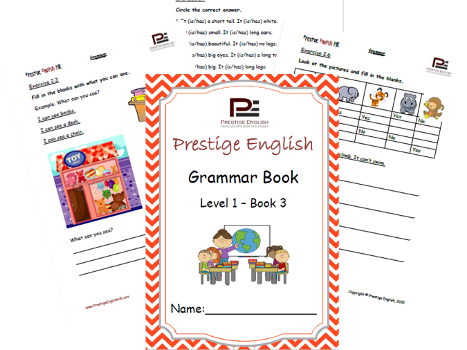 English Grammar Book – Level 1 – Book 3