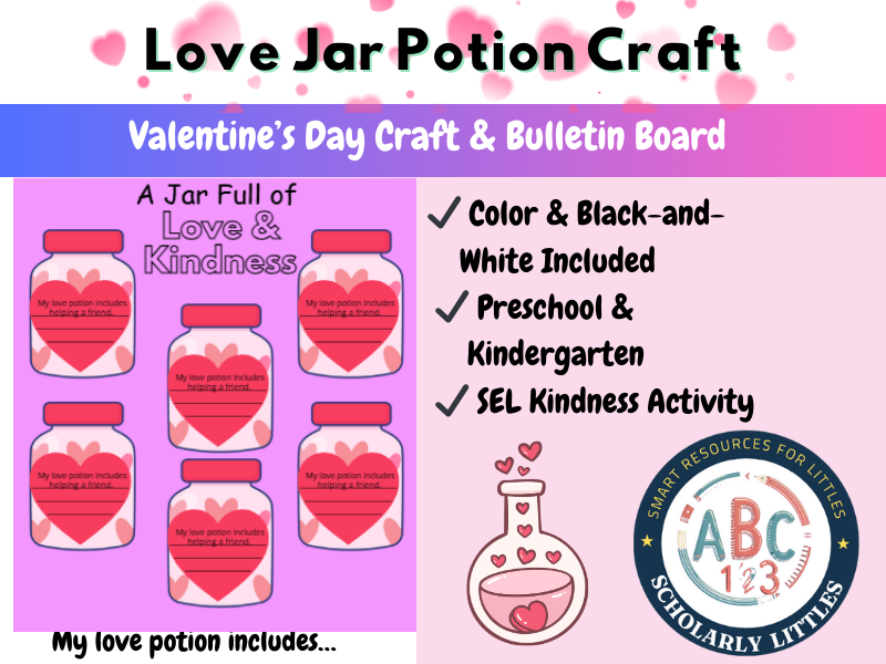 Love Jar Potion Craft | Valentine’s Day