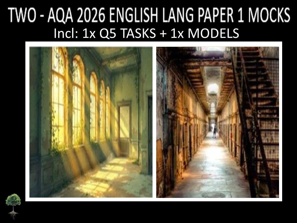 TWO - AQA PAPER 1 | 2026 FULL MOCKS | Q5 TASKS | MODELS