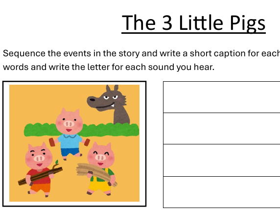 The 3 Little Pigs Cross Curricular Pack- science through stories