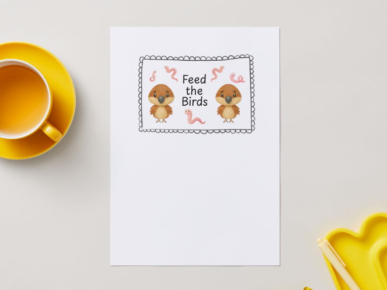 Feed the birds - Big Bird Watch