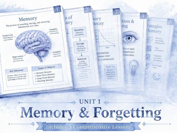 9 sets of Slides! FULL LESSONS- IGCSE Psychology (0266) Unit 0: Research Methods (2027 Syllabus)