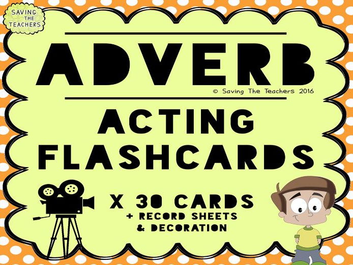 Adverb Acting Game