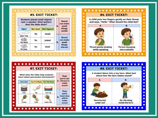 NGSS 1-PS4-1: Sounds and Vibrations | 1st Grade Science