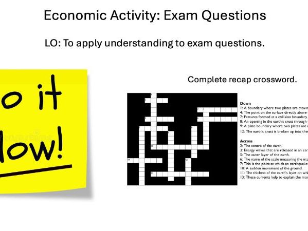 L6 Economic Exam Practice - Edexcel iGCSE Geography