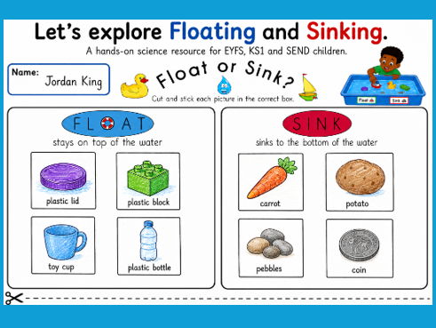 Let's Explore Floating and Sinking