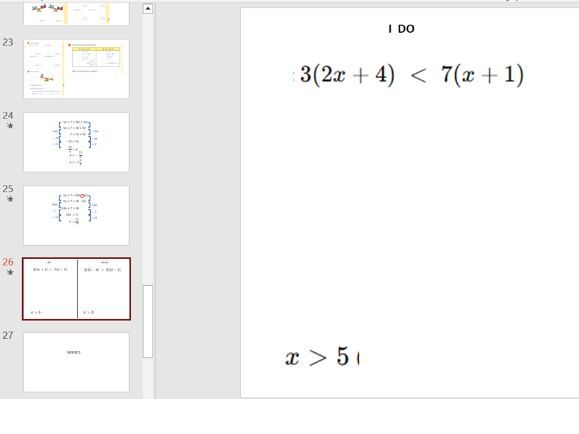 Solve equations with unknowns on both sides
