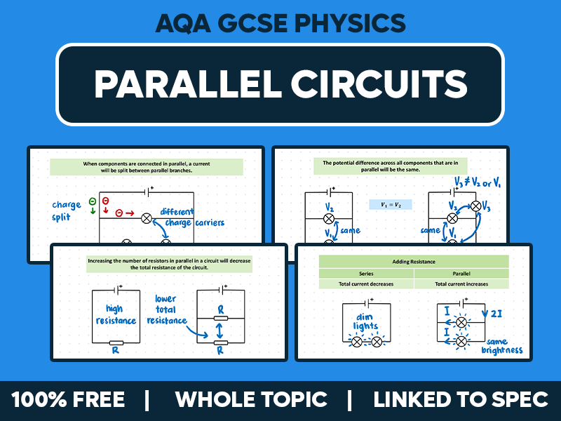 GCSE AQA Physics Complete Lesson - Parallel Circuits
