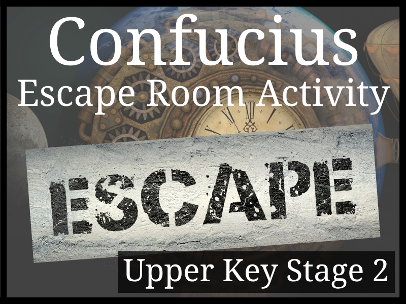 Confucius Escape Room Activity