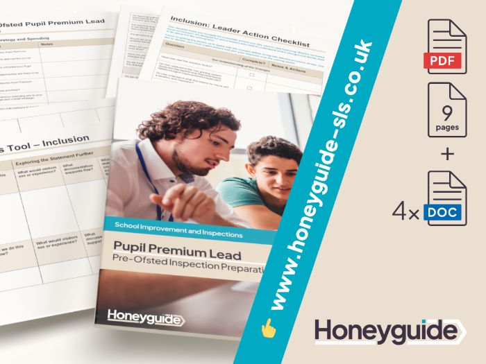 Pupil Premium Lead Ofsted Inspection Preparation Bundle
