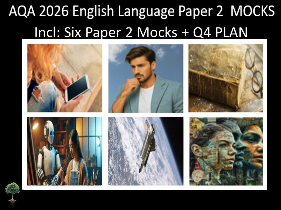 Six AQA 2026 GCSE English Language Paper 2  Mocks | Q4 Plan