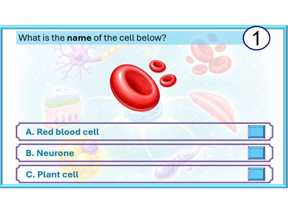 KS3 Cell specialization - game