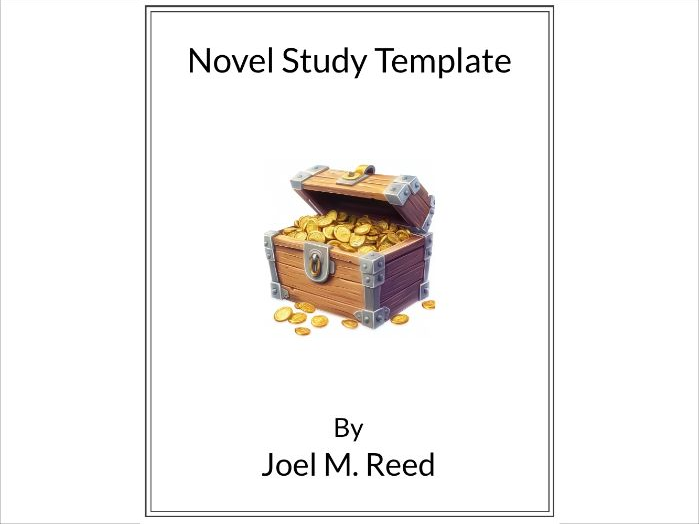 Novel Study Template * (Lesson Plan Template For Teachers)