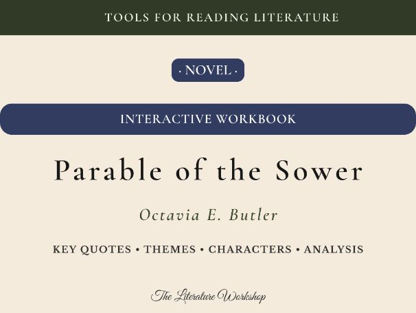 Parable of the Sower – Interactive Literature Workbook: Character, Themes & Literary Analysis