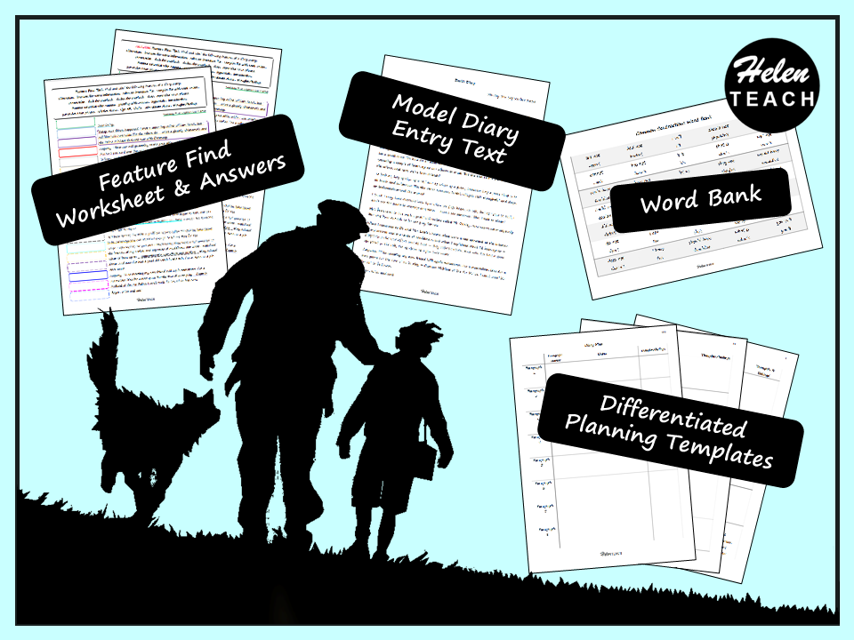 Goodnight Mister Tom Diary Entry Model Text Pack Teaching Resources
