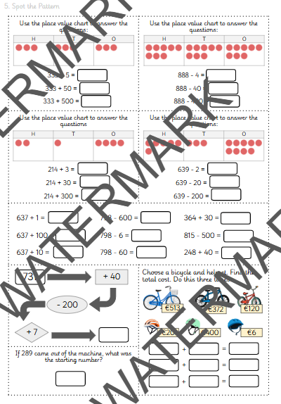 Spot the Pattern Worksheet | Teaching Resources