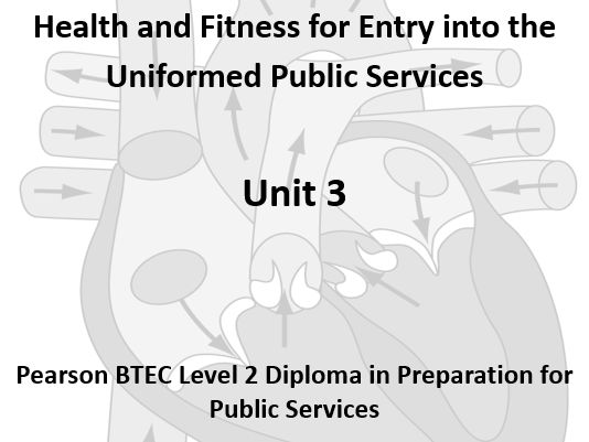 BTEC Level 2 Public Services - Unit 3 - Health and Fitness - Cardiovascular System
