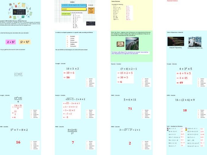 Number - GCSE Maths Foundation PowerPoint Lessons Resource Bundle