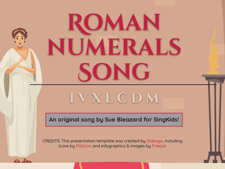 Roman Numerals Song Backing Track