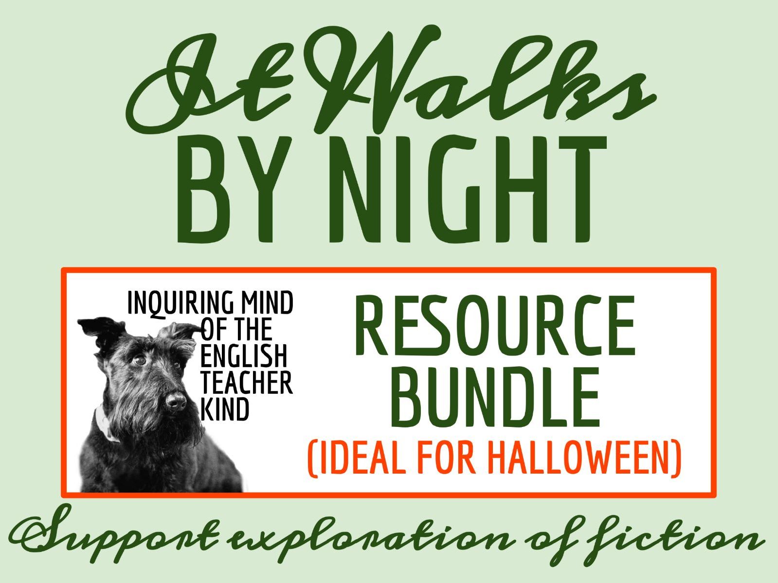 "It Walks by Night" by Henry Kuttner | Halloween English Activities | Gothic Short Story Quiz and Worksheets