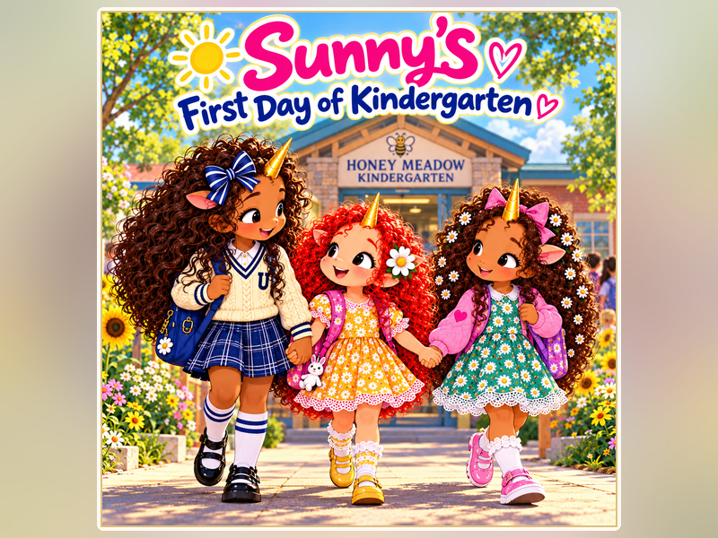 Sunny and her First Day of Kindergarten Back to School Read Aloud & SEL Story